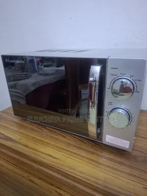 17.L Russell Hobbs Compact Silver Microwave From Uk