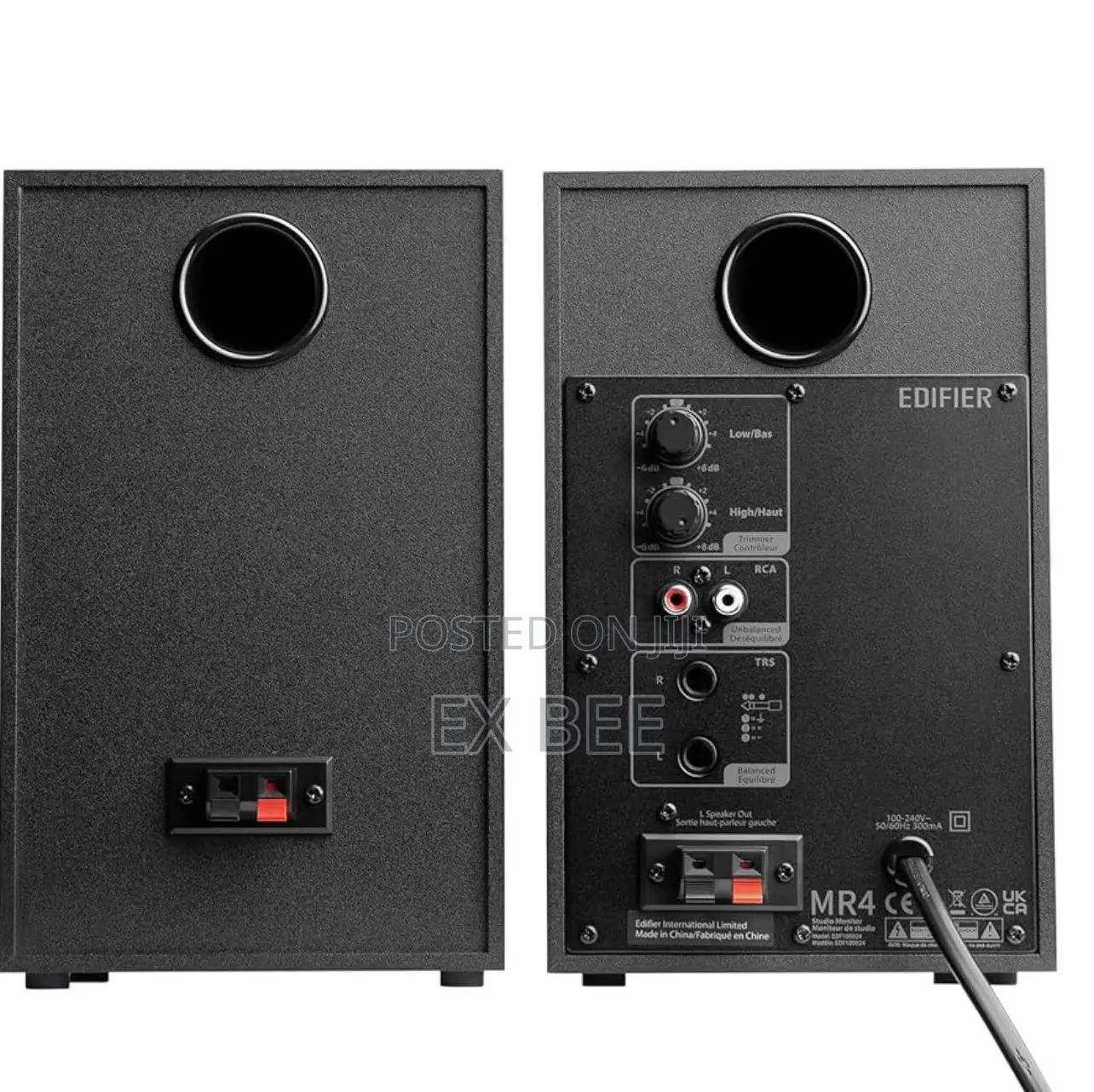Edifier Mr4 Studio Monitor, 4inch Active Speakers (Pair)