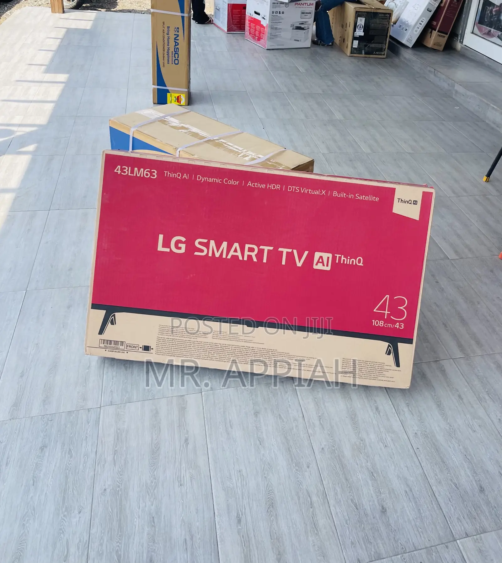 Latest in Stock Lg43lm63 43 Inch Led Smart Electric Tv.