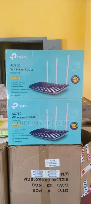 Tp-Link Archer C20 Dual Band Wifi Router