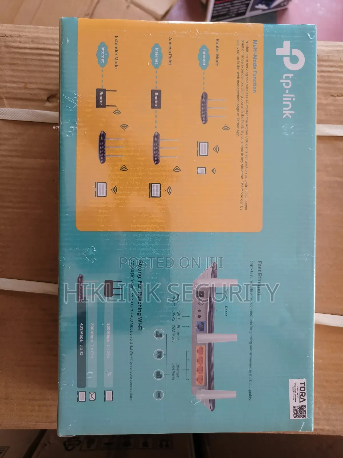 Tp-Link Archer C20 Dual Band Wifi Router
