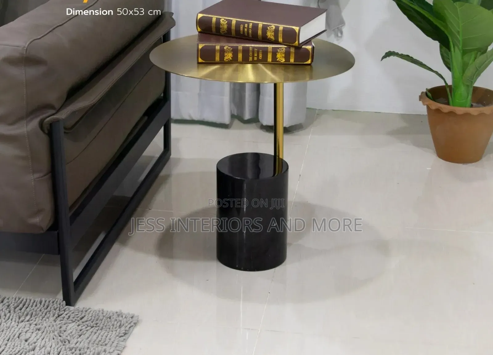 Round Marble Side Table