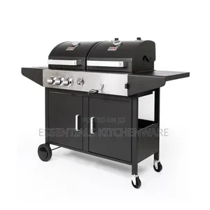 Dual Fuel 3 Burner Combi BBQ Grill