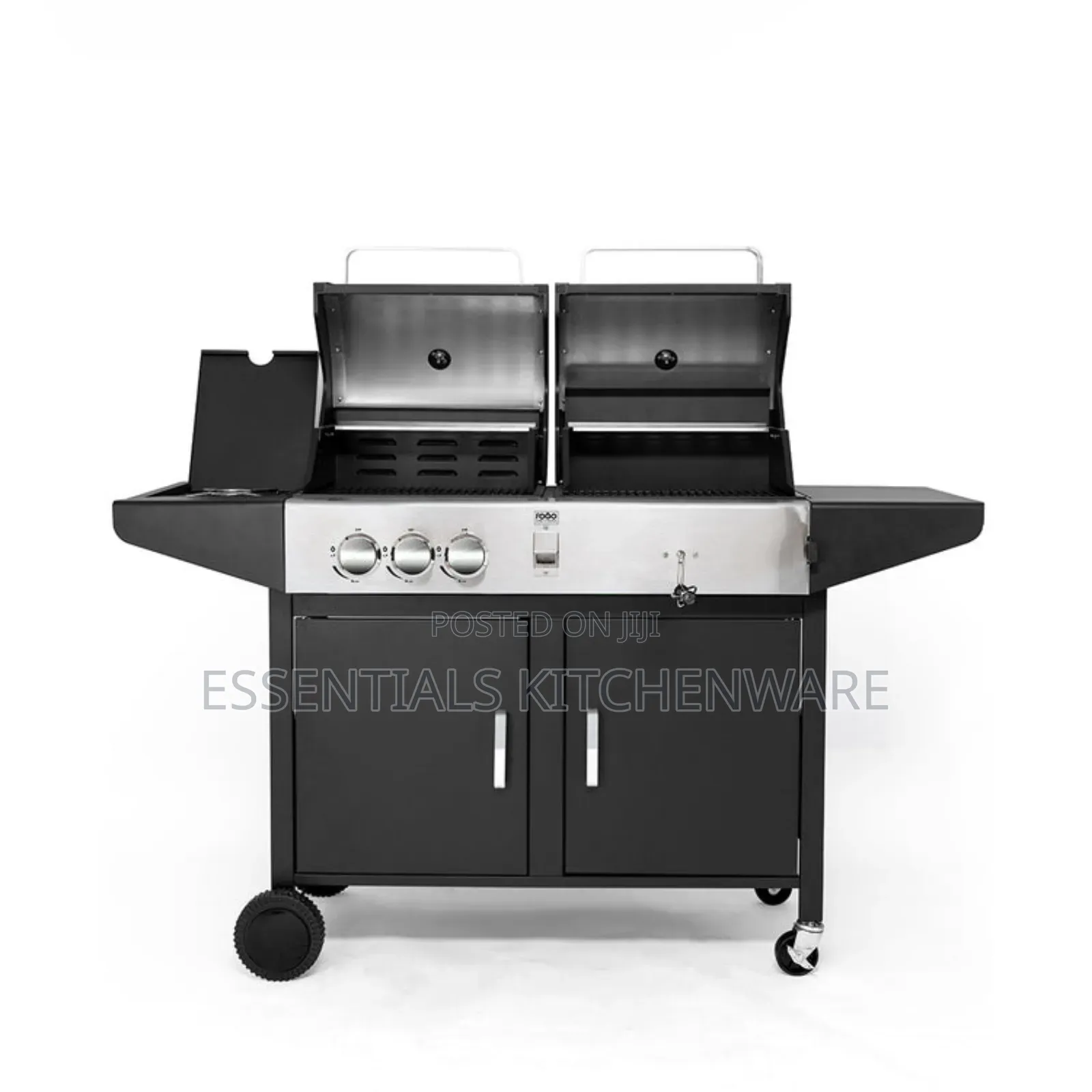 Dual Fuel 3 Burner Combi BBQ Grill