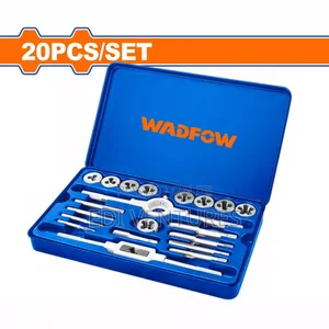 Wadfow 20 Pieces Metric Tap Die Set