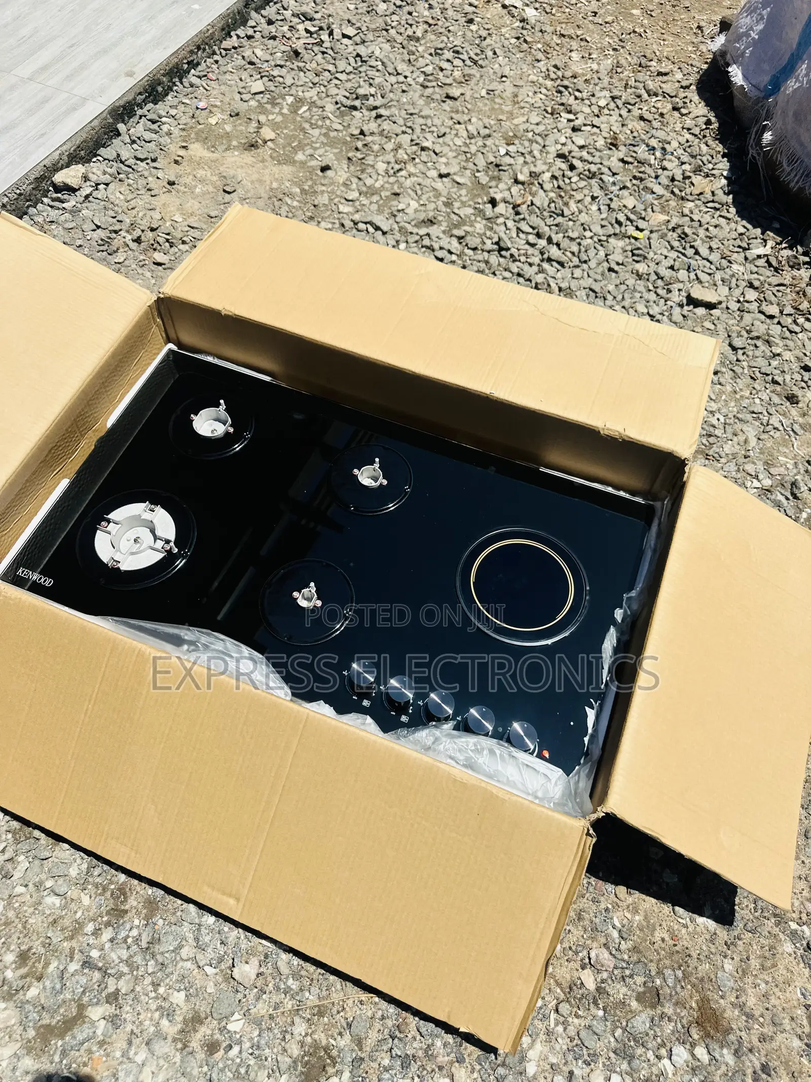 Kenwood 90 Cm 4 Gas 1 Electric Burner Auto Ignition
