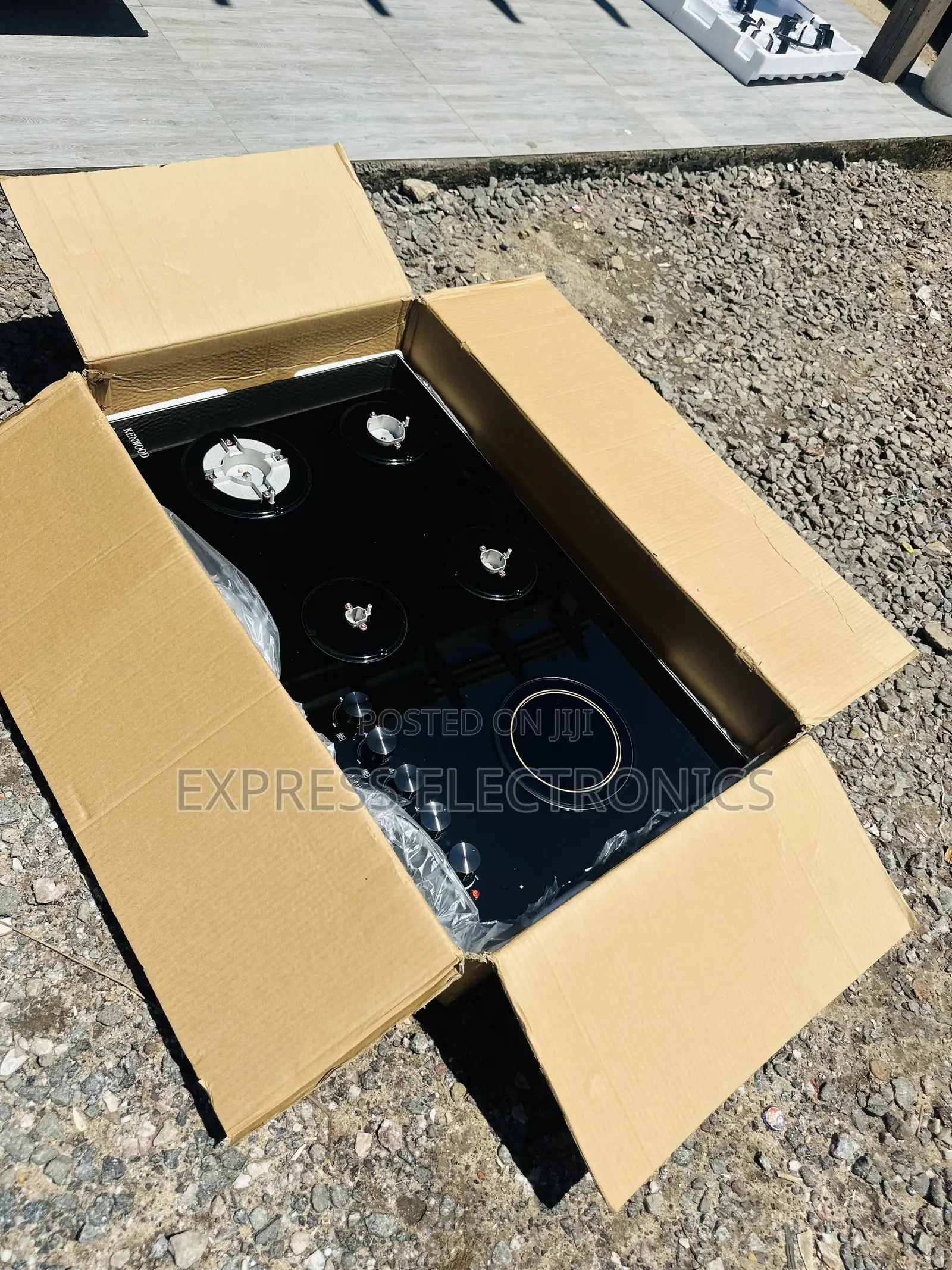 Brand New Kenwood 90 Cm 4 Gas 1 Electric Touch Screen Timer
