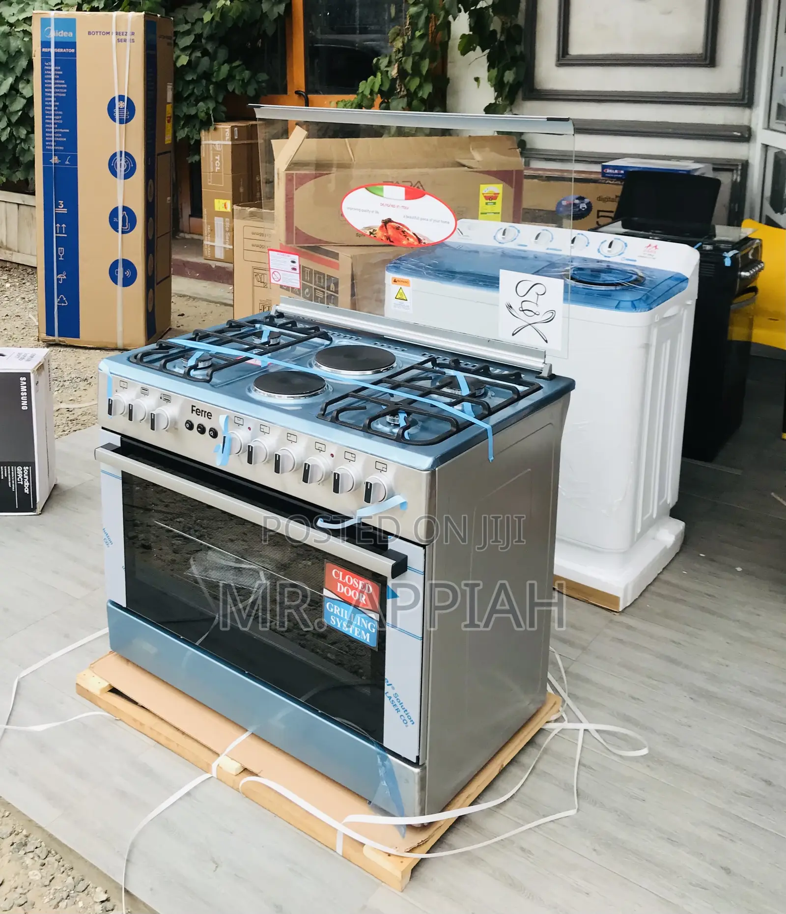 Order Quality Ferre 60x90 4 Gas With 2 Electric Burner.