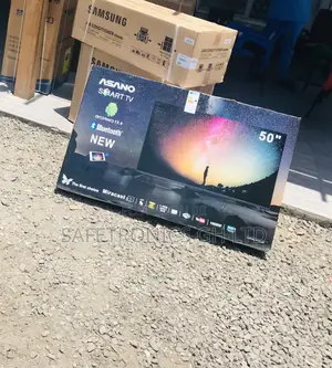 50 Inch Smart Led Asano (Black) UHD Wedos Tv