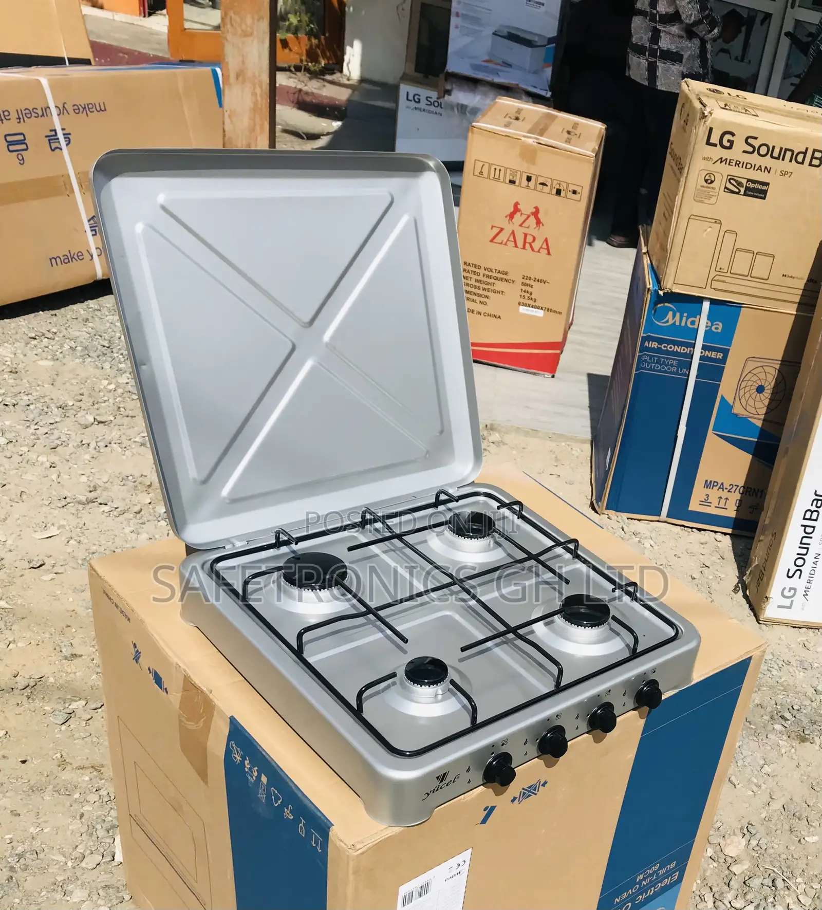 Get Affordable Yucel 4 Gas Mini Tabletop Burner