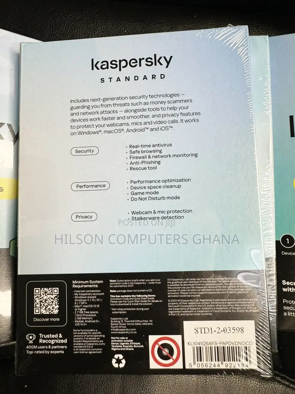 Kaspersky Plus 2024 Anti-Virus Security | 1 Devices