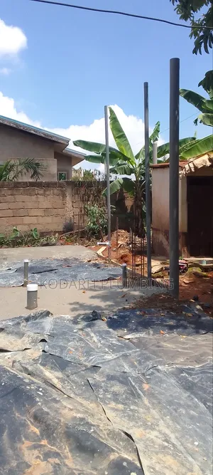 Installation of Drain Pipes - Plumbing Work