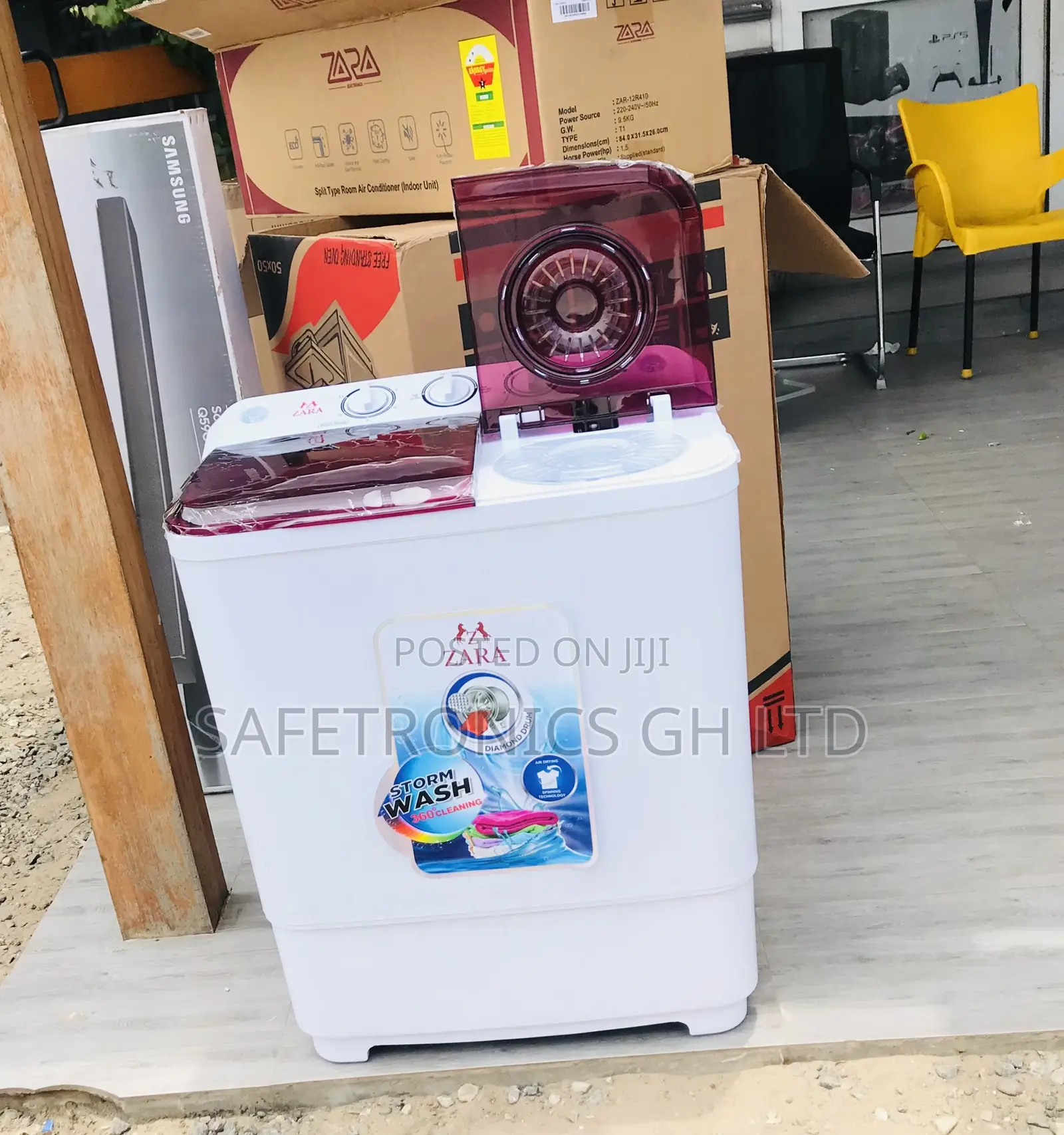 Top Load Zara 5kg Semi Auto Twintub Washingmachine