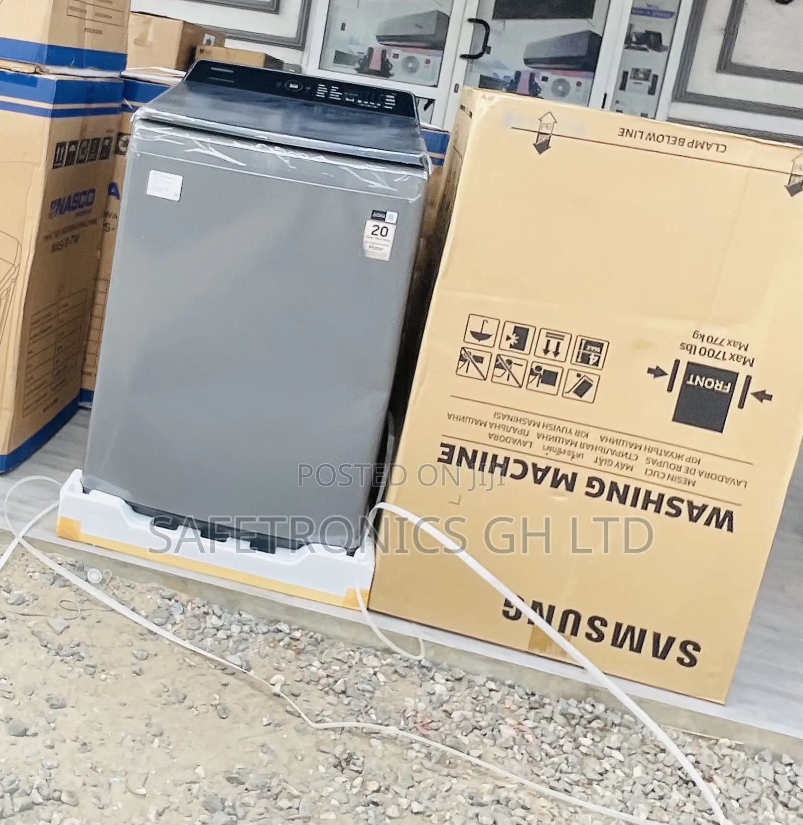 Full Auto Samsung Reliable 11kg Topload Washingmachine