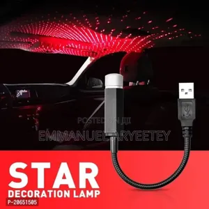 USB Ambiance Star Light for Room and Car