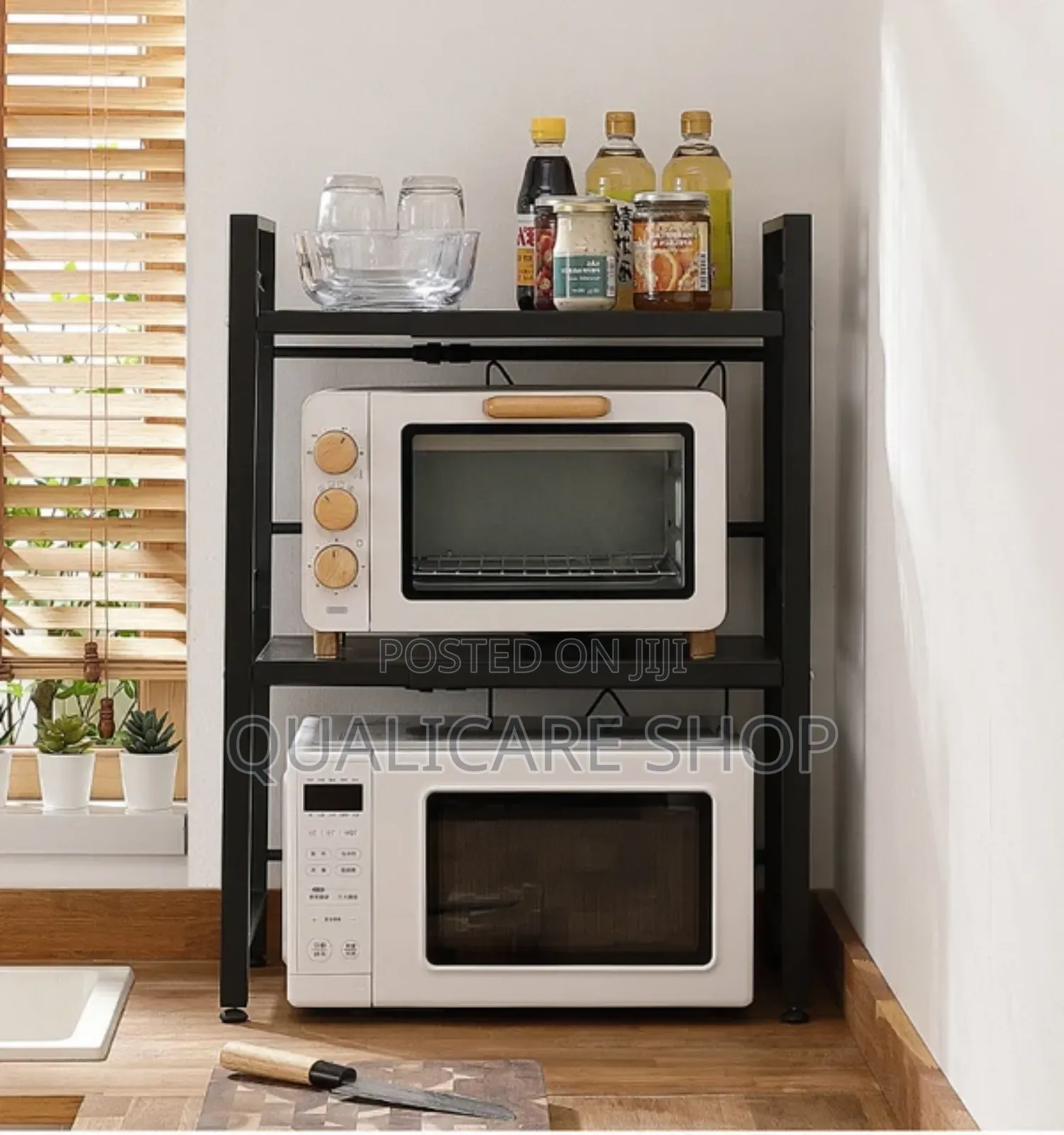 Adjustable Microwave Organizer-40-60cm