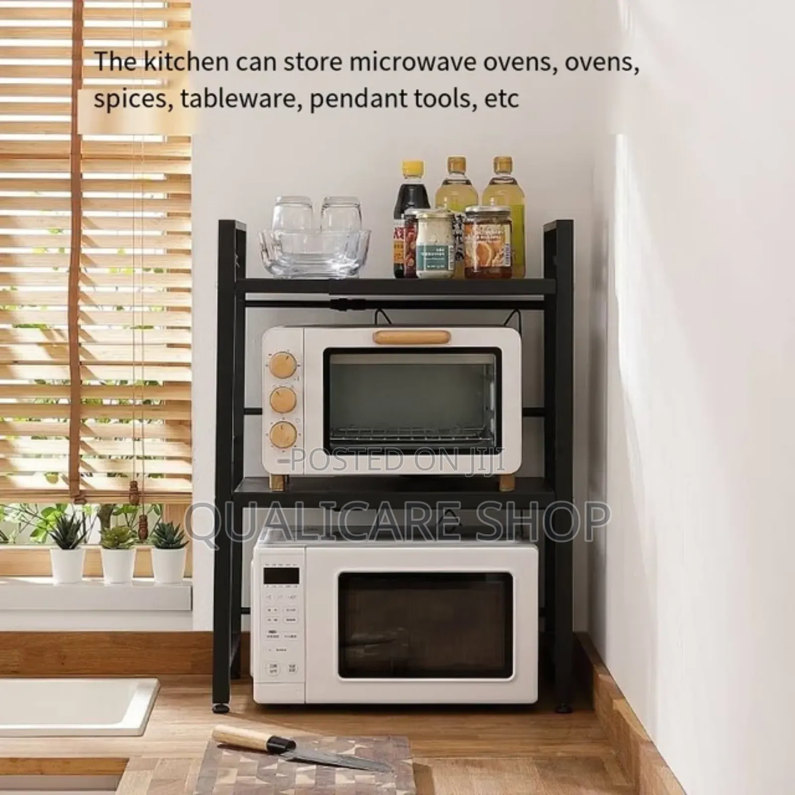 Adjustable Microwave Organizer-40-60cm