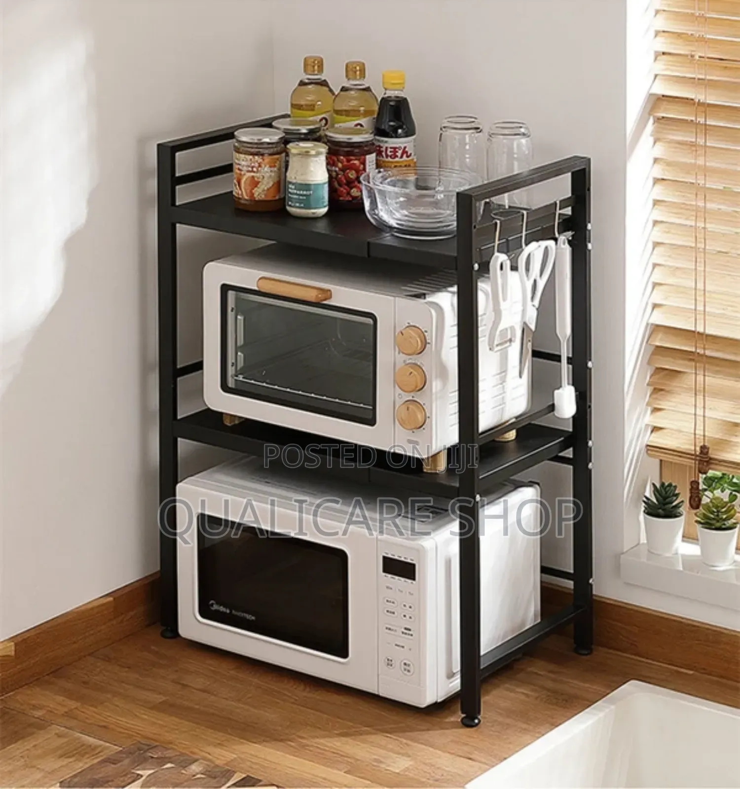 Adjustable Microwave Organizer-40-60cm