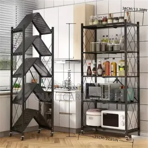 5 Layer Foldable Metal Rack
