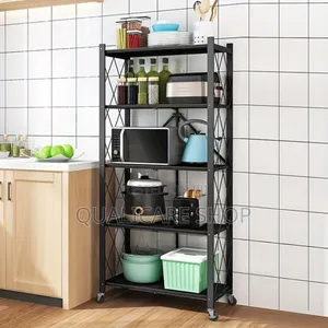 5 Layer Foldable Metal Rack