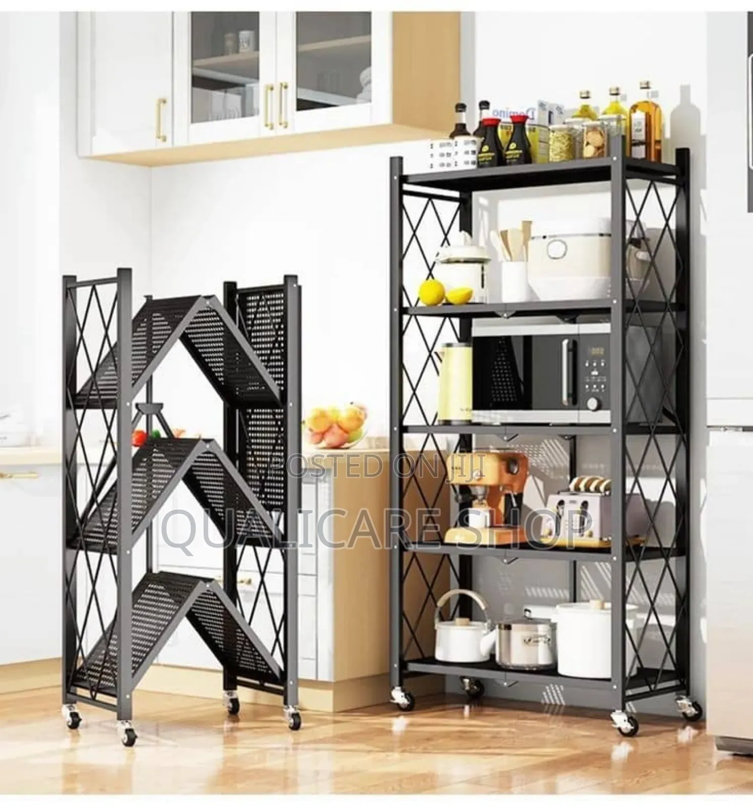 5 Layer Foldable Metal Rack