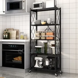 5 Layer Foldable Metal Rack