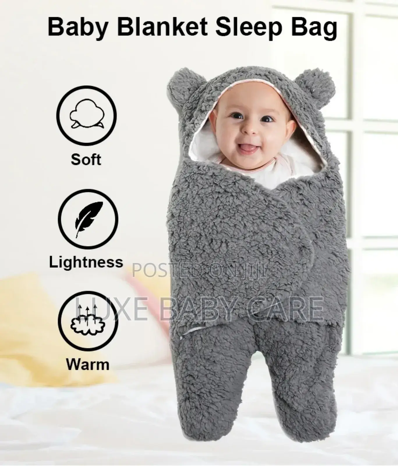 Baby Swaddle Blanket/ Sleeping Bag