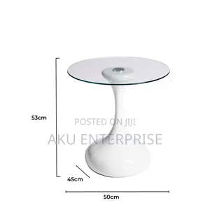 Glass Round Centre Table