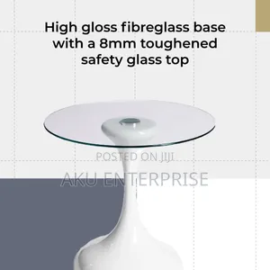 Glass Round Centre Table