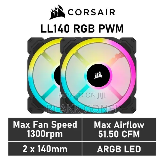 Bangladesh Ll140 Corsair HOT Cpu Fan Ll140 Rgb Fans Icue Corsair
