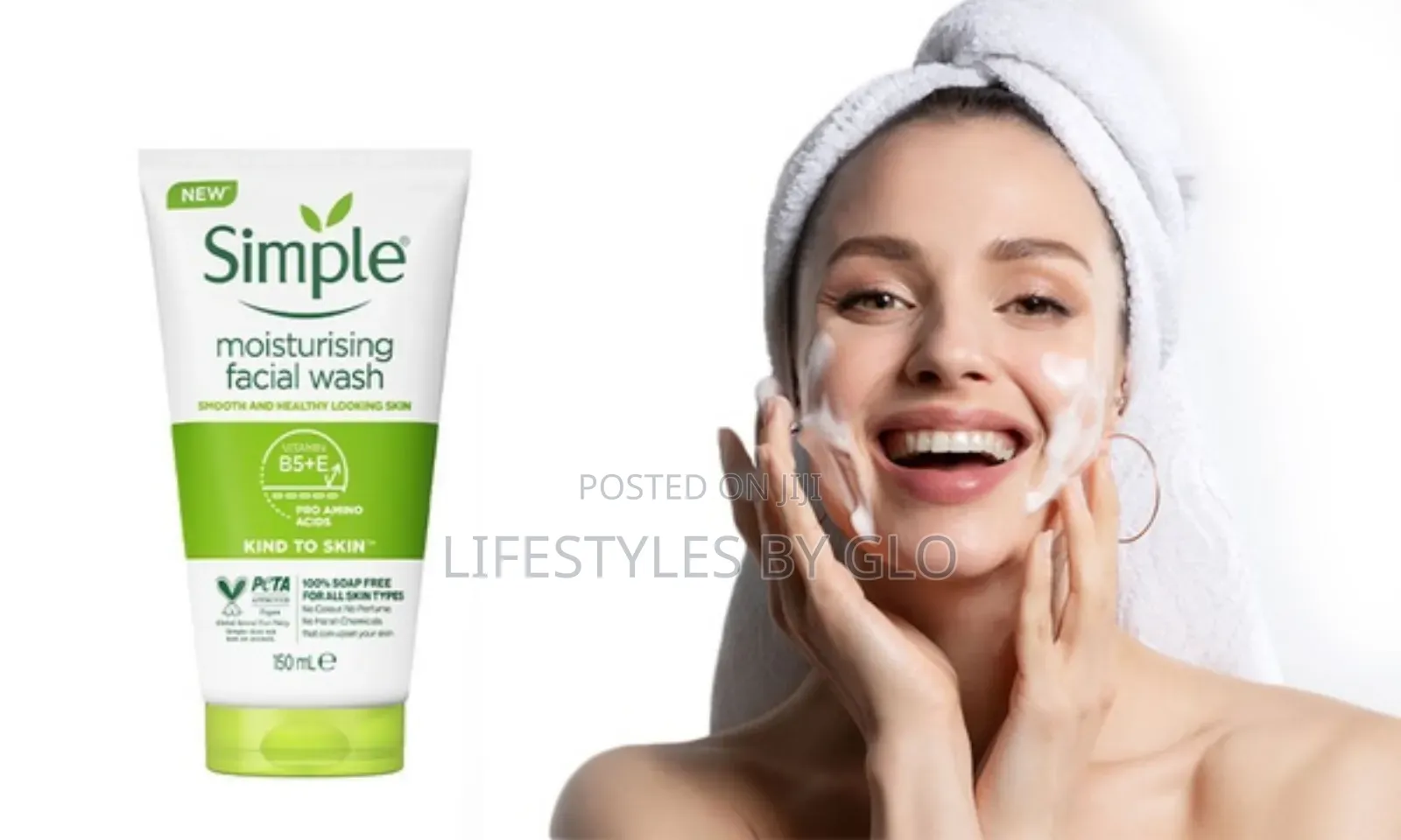Simple Purifying Gel Facial Wash, 150ml
