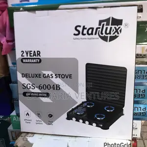 Starlux 4 Burner Deluxe Gas Stove (Sgs-6004b)