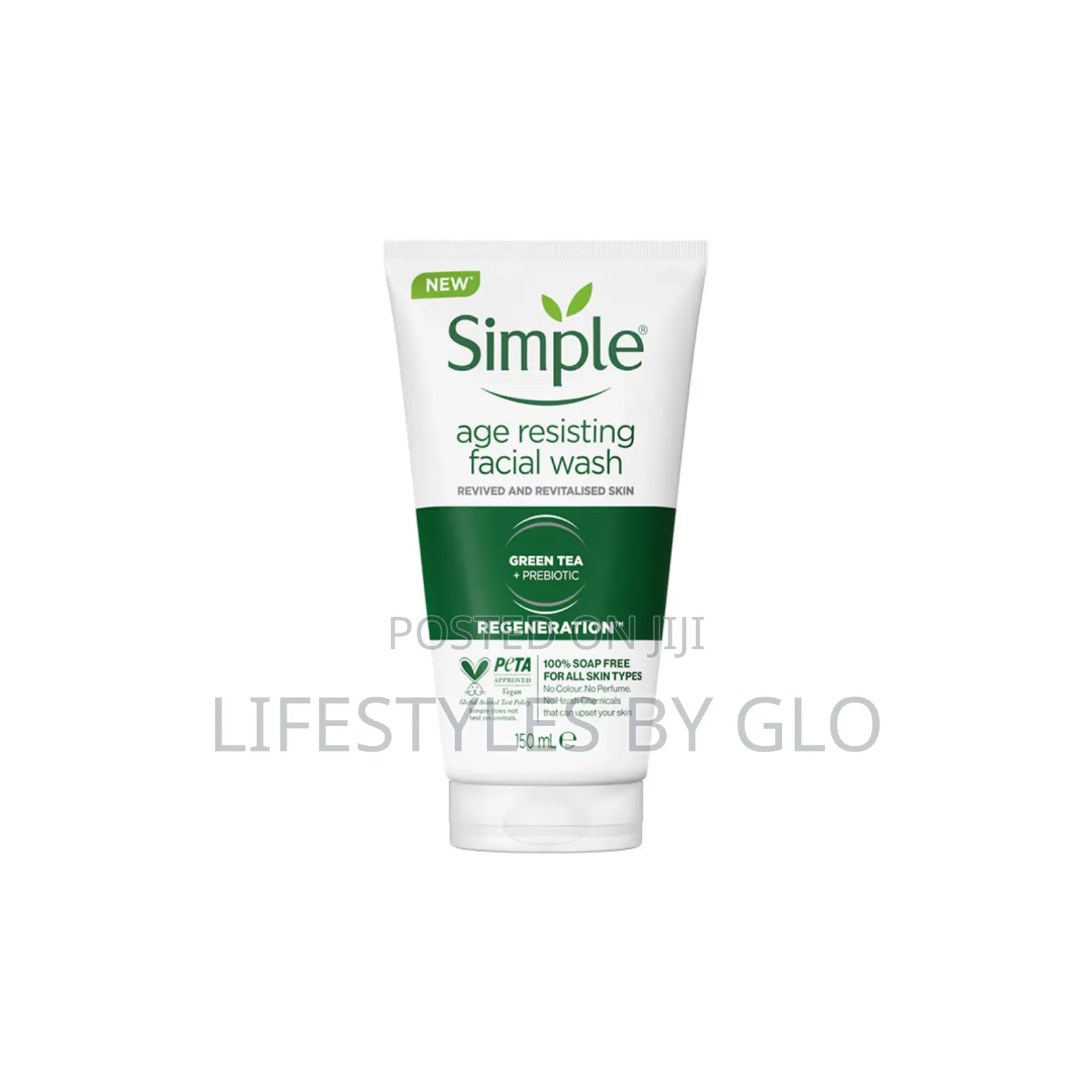 Simple Age Resisting Facial Wash- Regeneration