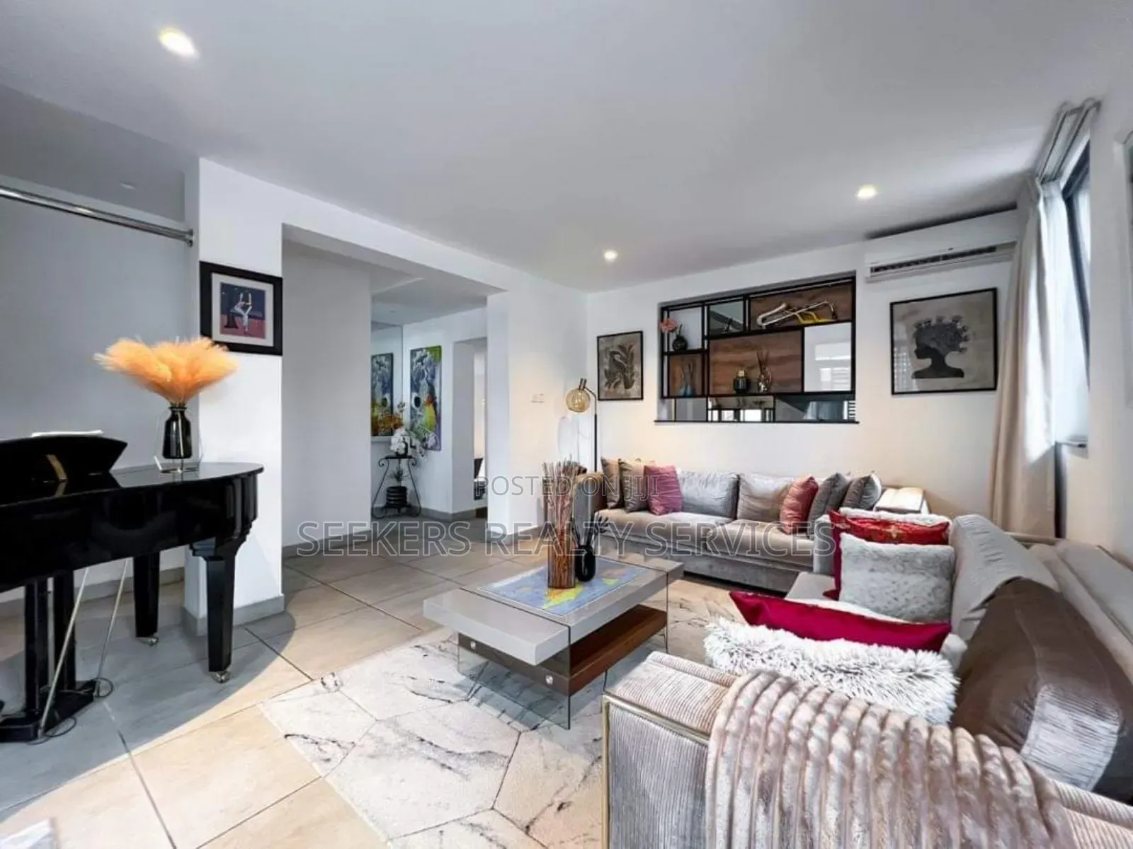 Furnished 5bdrm Townhouse/Terrace in Seekers Realty, Cantonments
