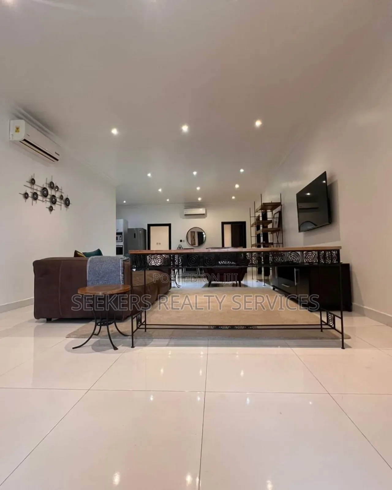 Furnished 3bdrm Apartment in Seekers Realty., Cantonments for rent