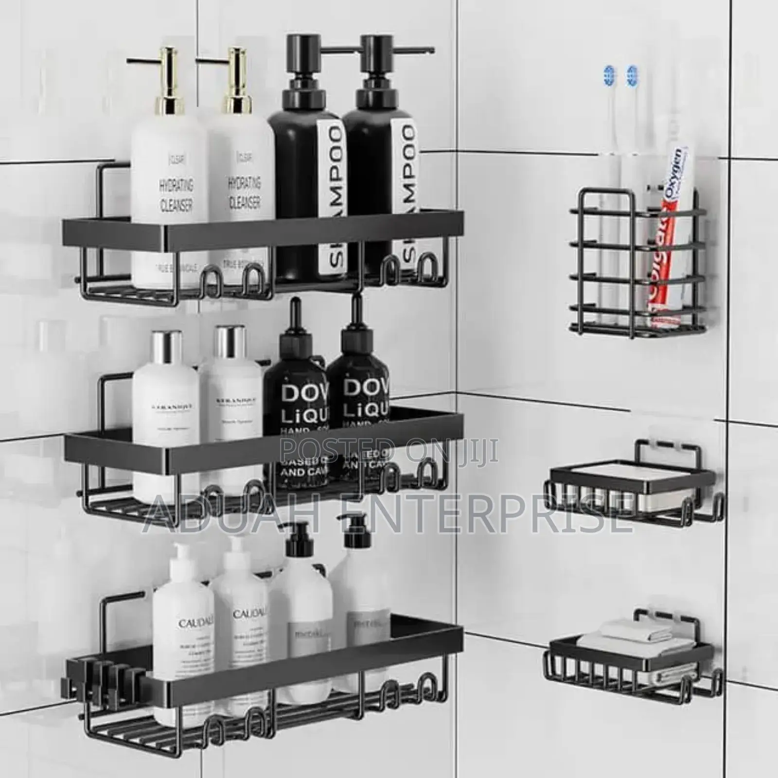 6 in 1 Bathroom Organiser