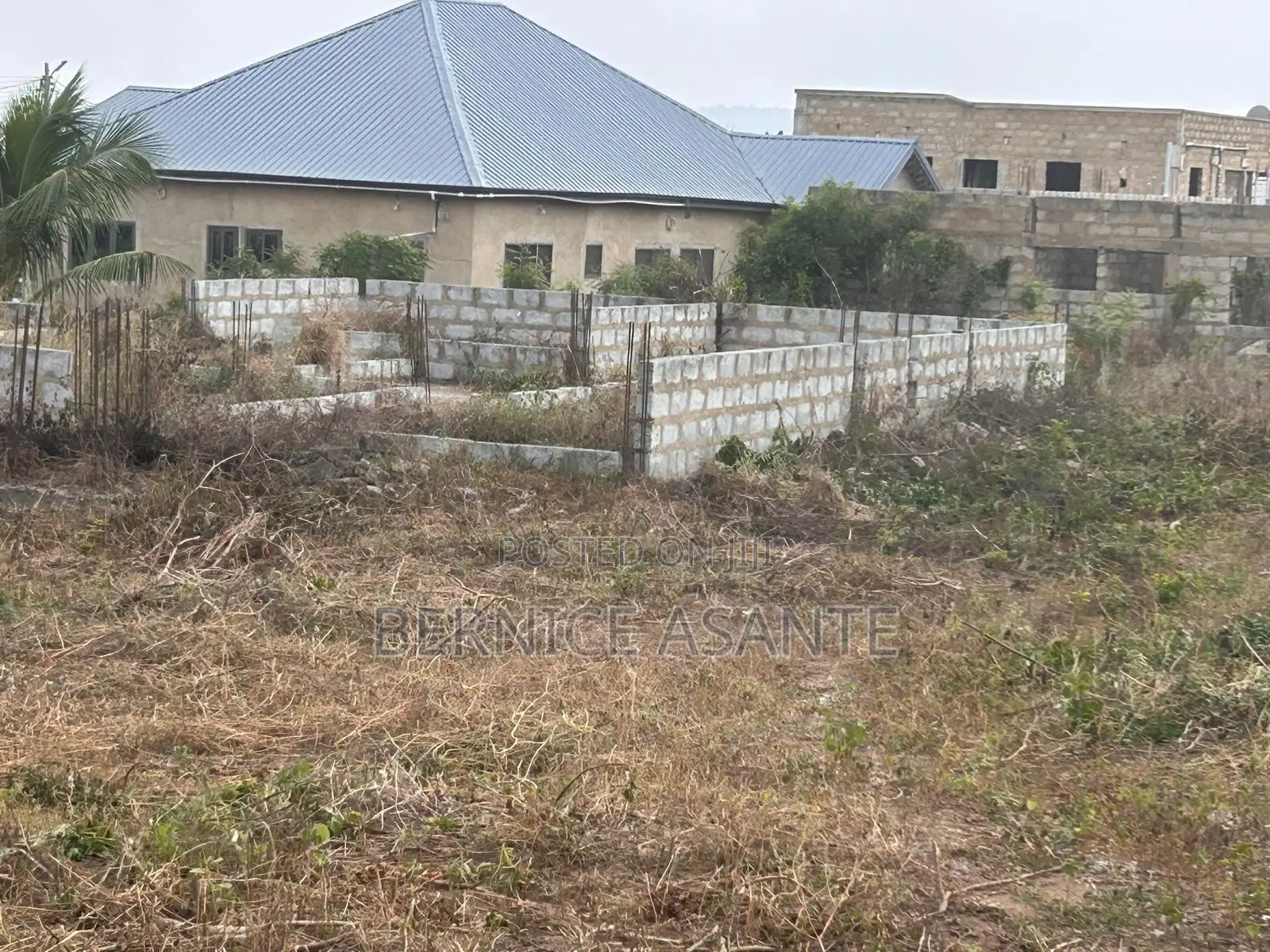1.5 Plots of Land With a Two Storey Building Foundation in New Market