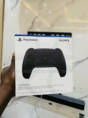Ps5 Game Console Controller Black Color