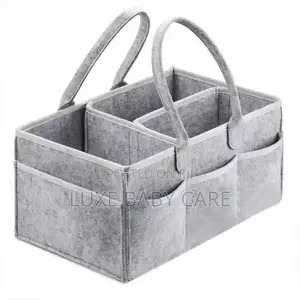 Baby Diaper Organizer, Portable Nursery Storage Organizer.
