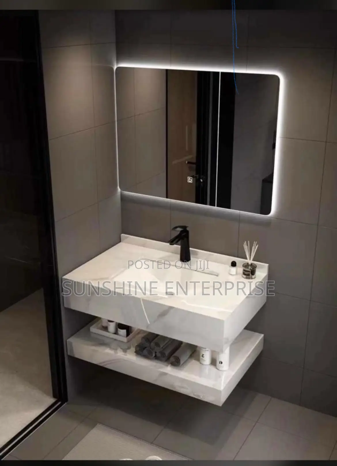 Stone Cabinet Basin-80cm