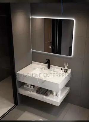 Stone Cabinet Basin-80cm
