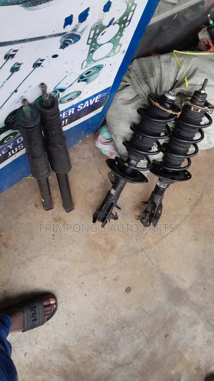 Honda Fit 2012 To 2016 Front And Back Shock Absorbers