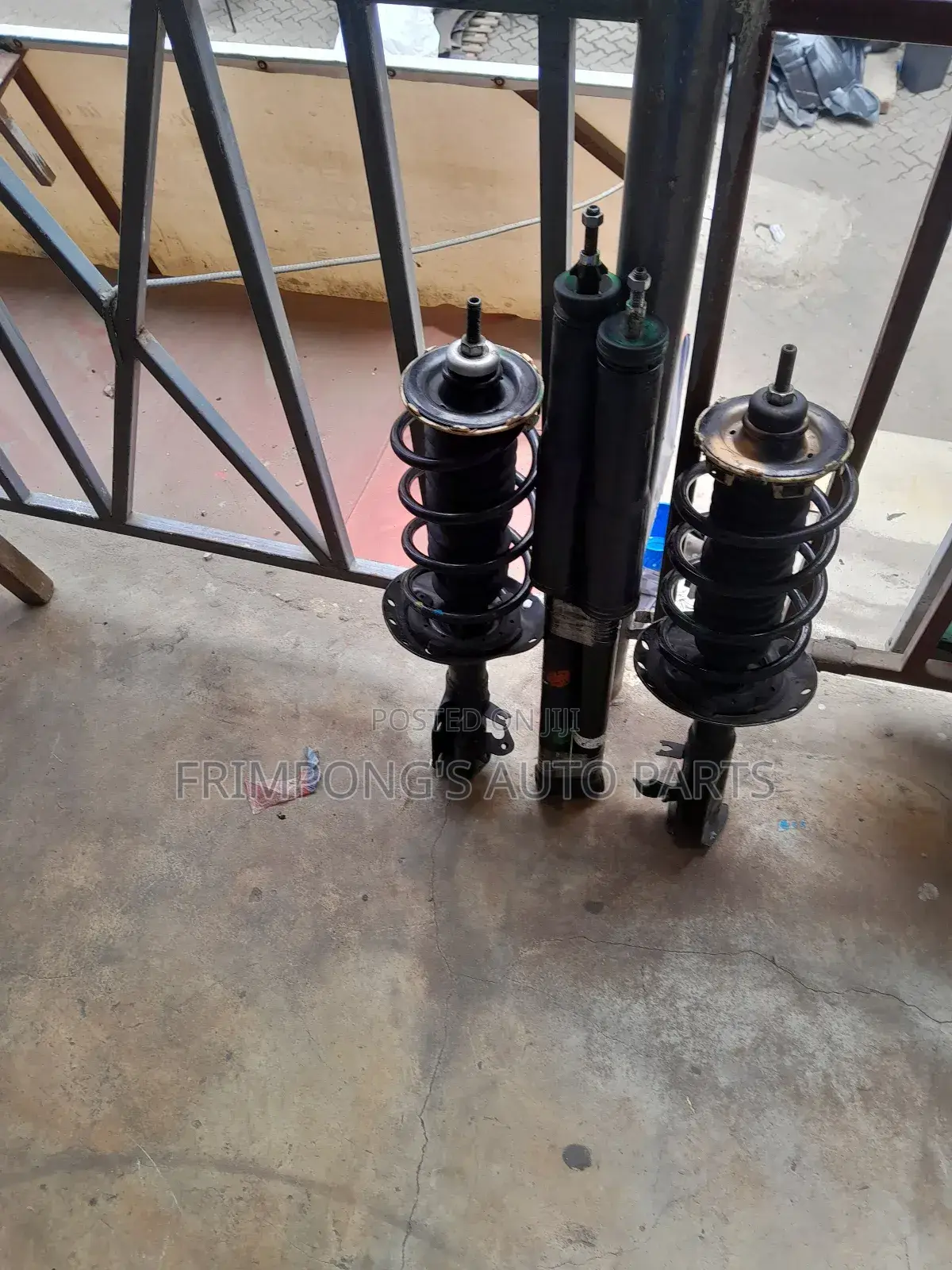 Honda Fit 2012 To 2016 Front And Back Shock Absorbers