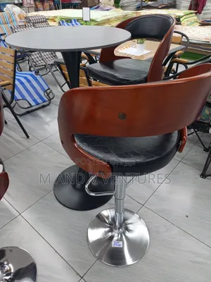 Bar Chair Brown Black