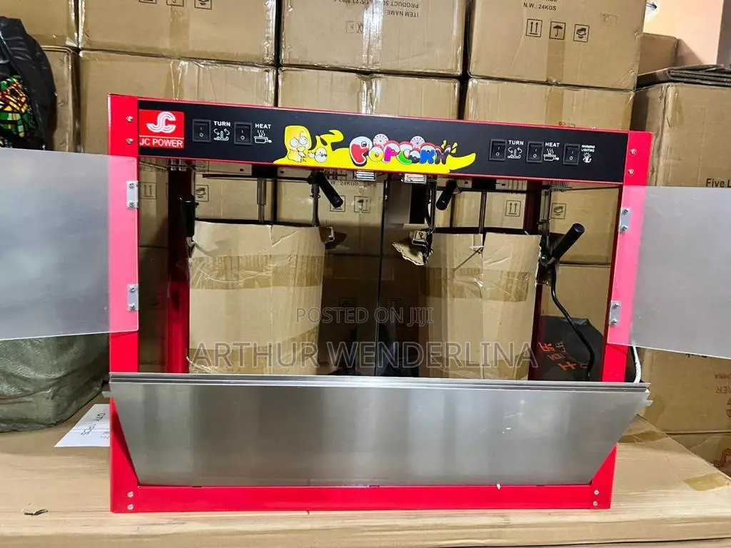 Foreign Popcorn Machine Double