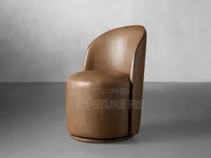 Kira 6pc Swivel Faux Leather Dining Chair From Arhous Usa