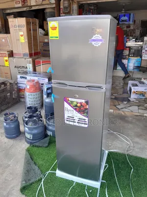 ROCH Durable Double Door Fridge 165 Litres Top Freezer