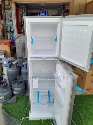 ROCH Durable Double Door Fridge 165 Litres Top Freezer
