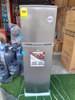 ROCH Durable Double Door Fridge 165 Litres Top Freezer