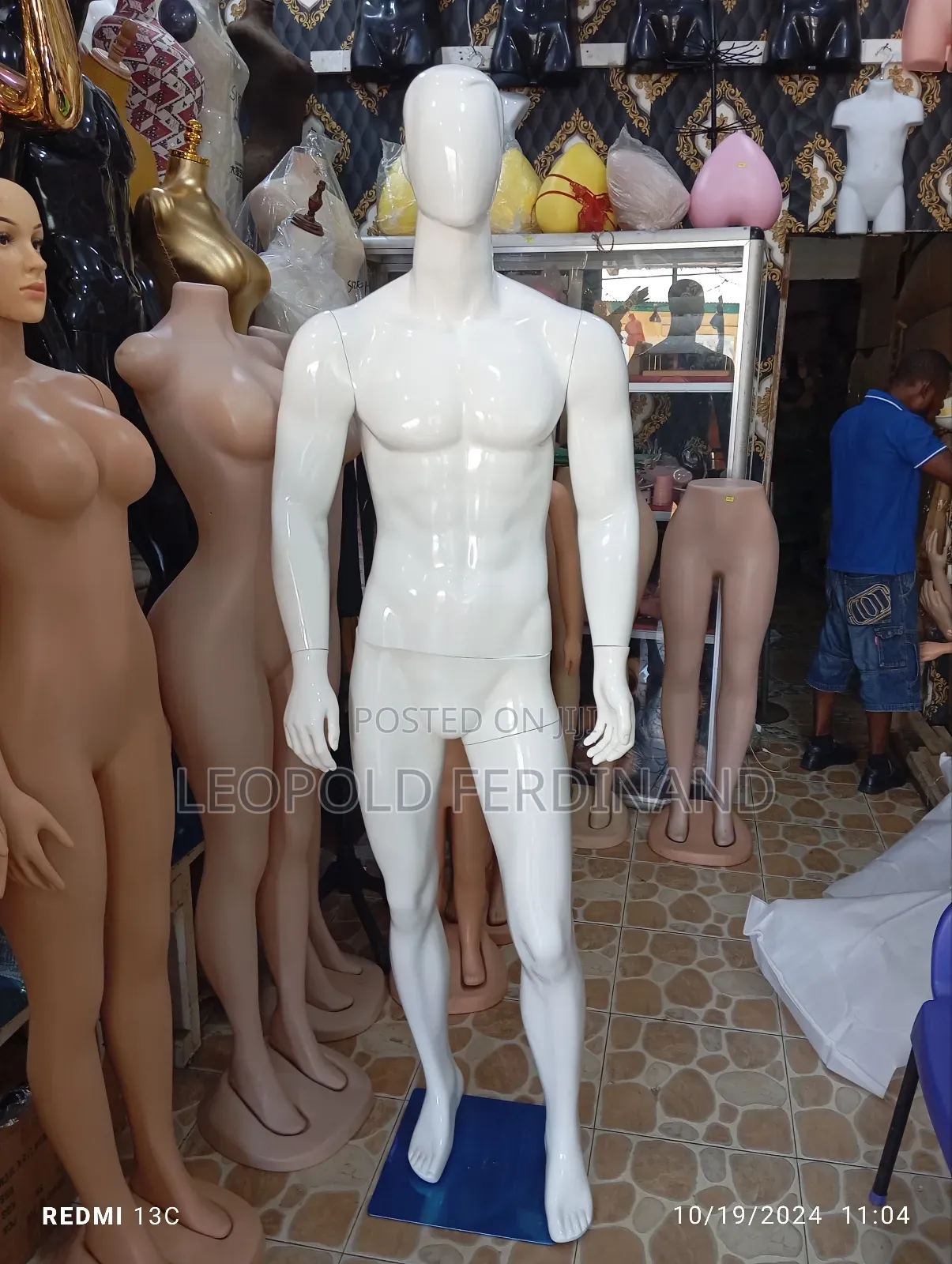 White Male Mannequin